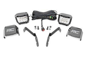 Chevrolet Silverado 1500 LED Light Kit - Ditch Mount - Rough Country - 3